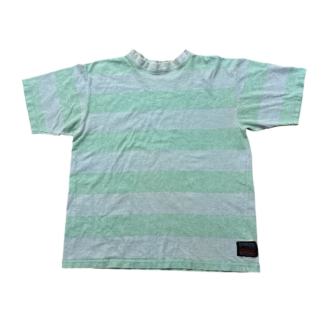 Vintage Maui Trading Company T-Shirt Striped Beach Surf Skate Tee Hawaii Tee